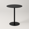OWESCO Modern Red Metal Side Table – Minimalist Accent Table for Living Room & Office