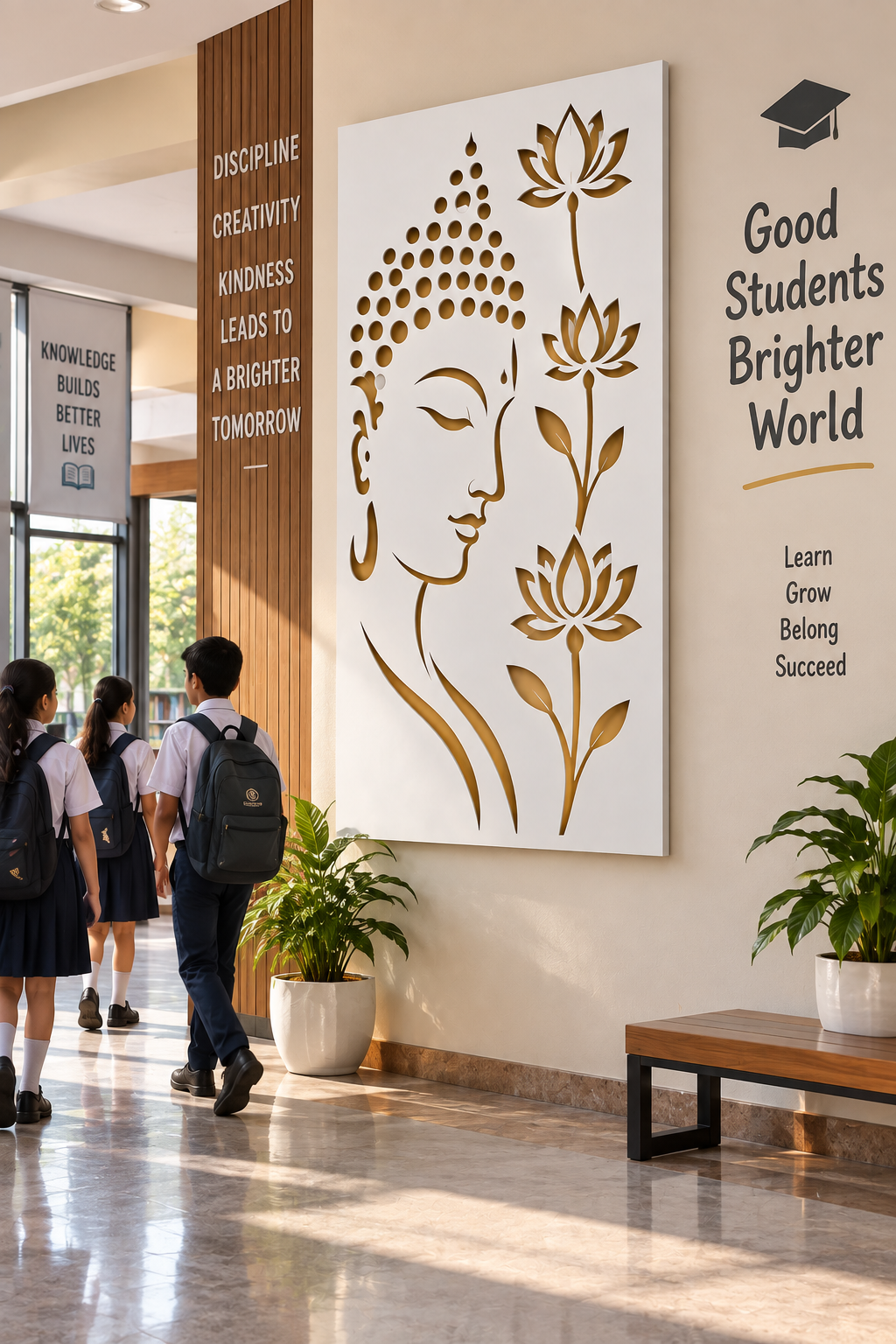 Buddha Lotus Wall Art