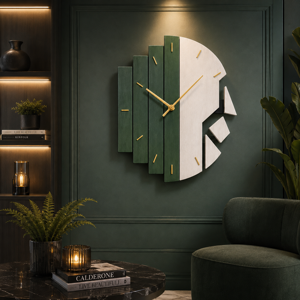 Luxury Geometric Wall Clock