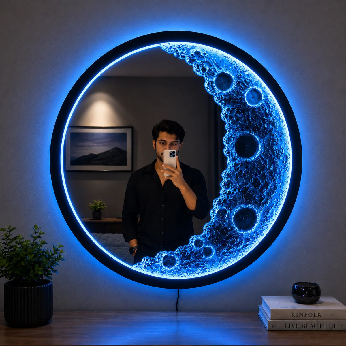 tMoonGlow LED Wall Mirror (Copy)