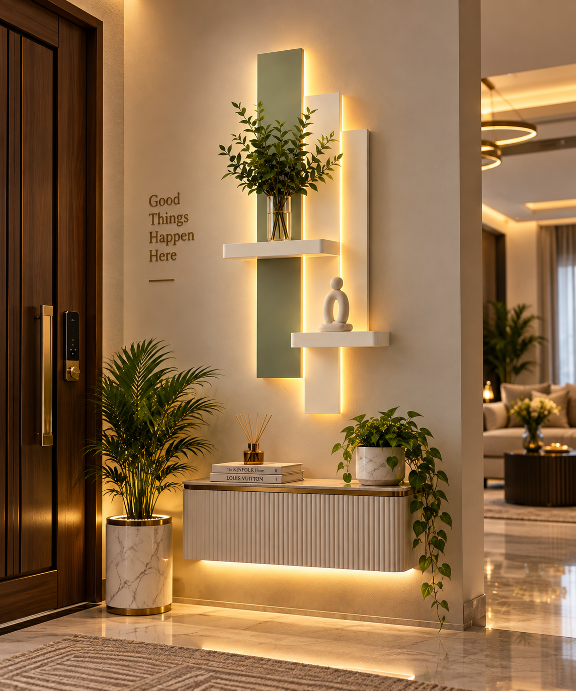 Zen Stack LED Wall Decor