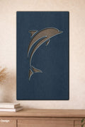 Elegant Dolphin 3D Wall Art