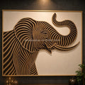 Luxury Elephant 3D Wall Art