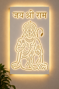 Premium Jai Shree Ram LED Wall Art 🙏✨
