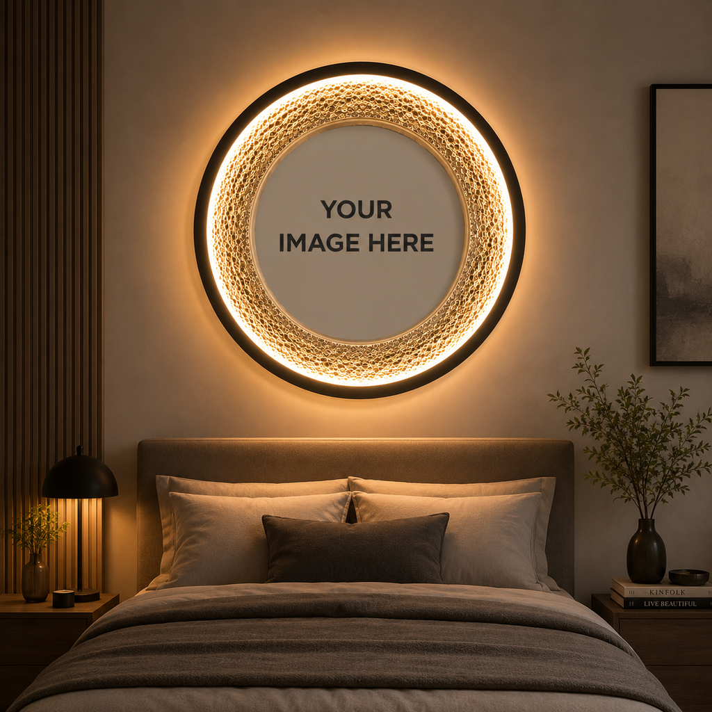 HaloGlow LED Photo Frame