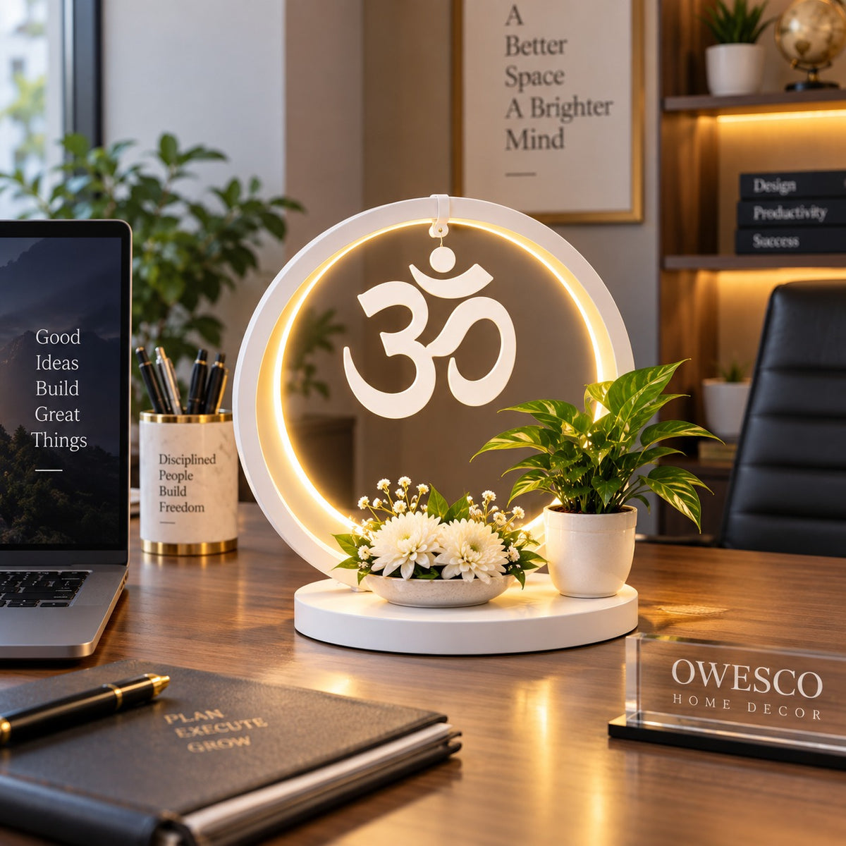 Om Divine LED Decor