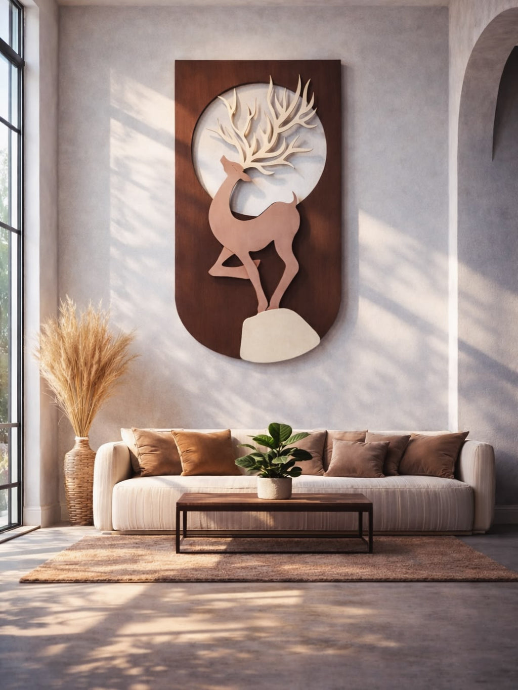 Premium Deer Wall Art for Café & Restaurant 🦌✨
