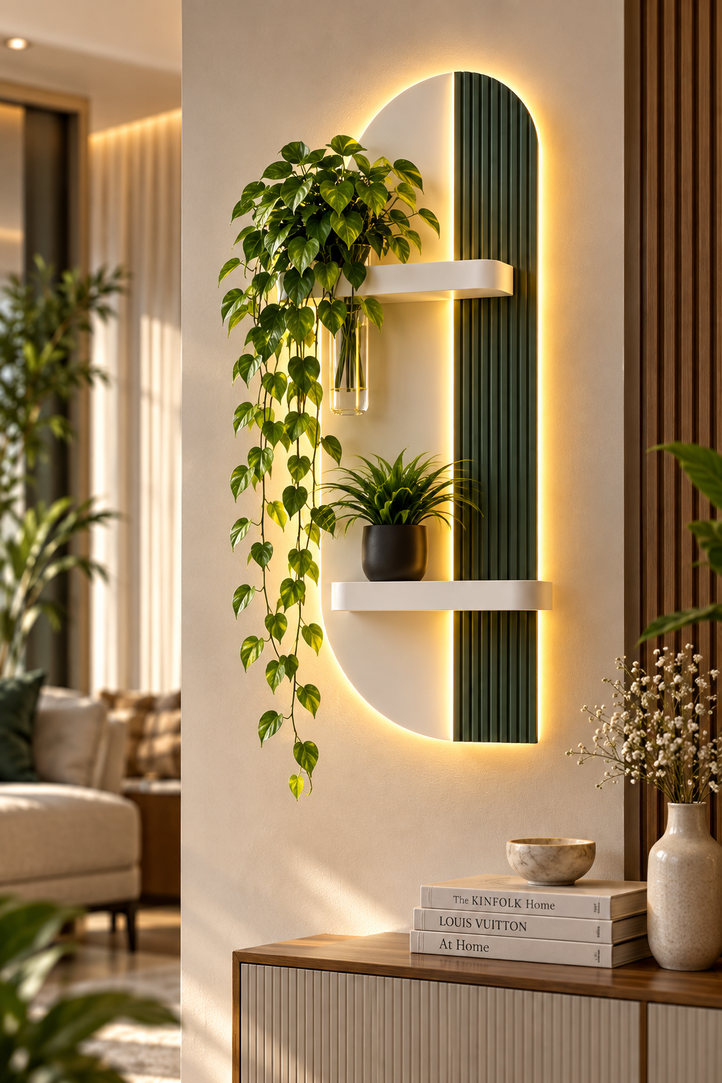 : Nova Shelf LED Wall Decor