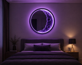 MoonGlow RGB LED Wall Mirror