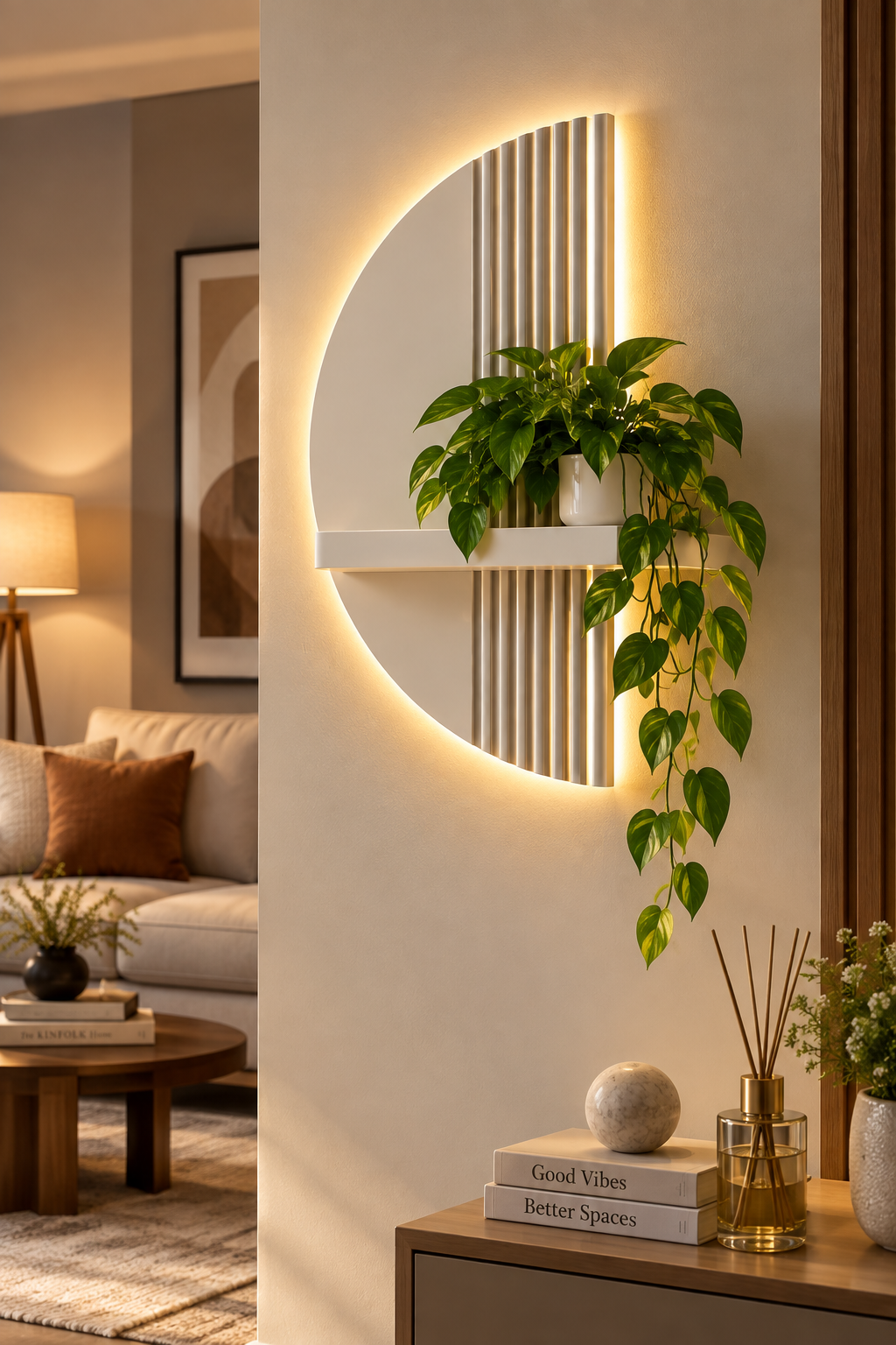 Curve LED Wall Decor