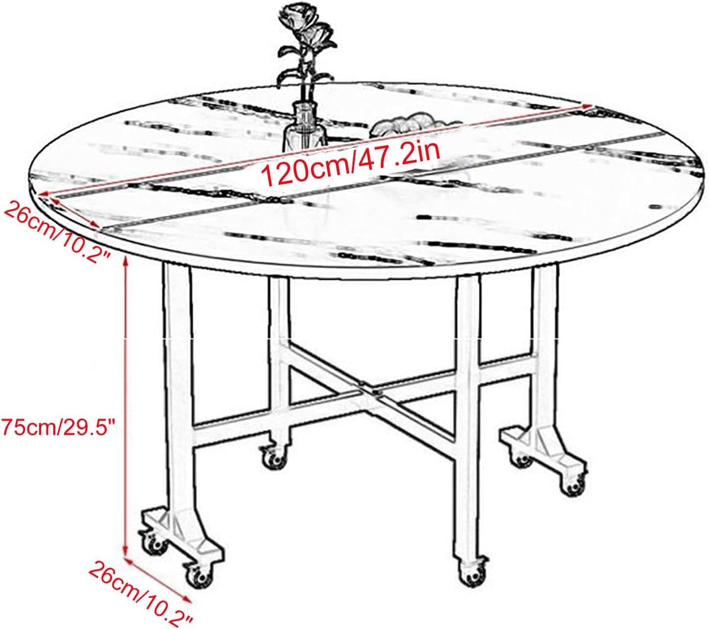 Folding Dining Table