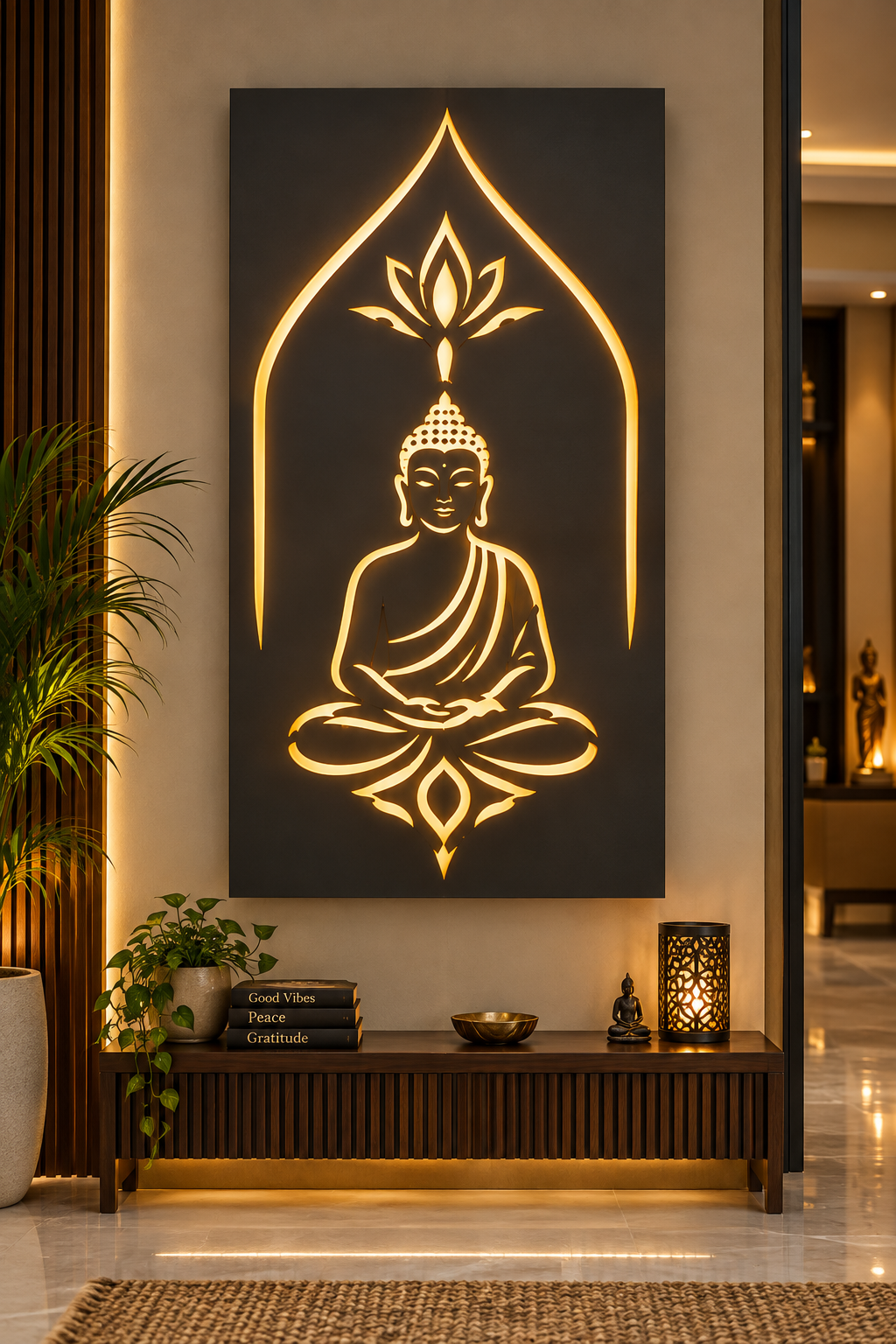 Buddha Mountain Café Wall Art