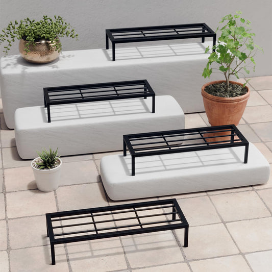 Set Of 4 Plant Stand For Balcony & Living Room