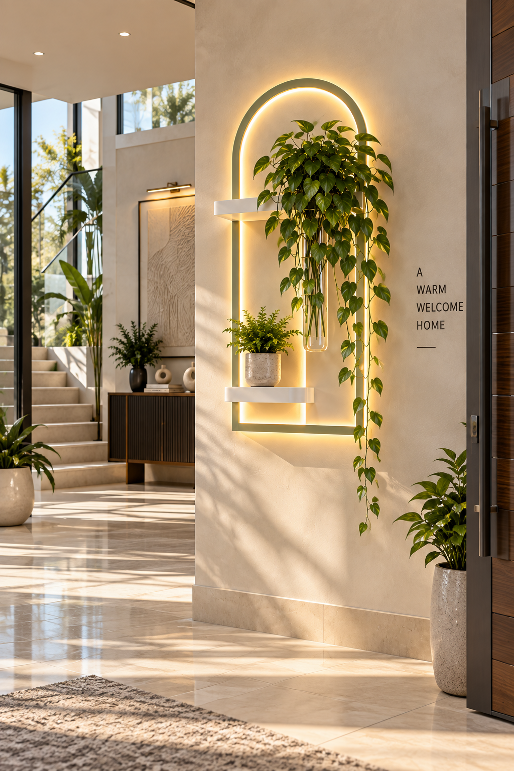 Elevate Arc LED Wall Decor