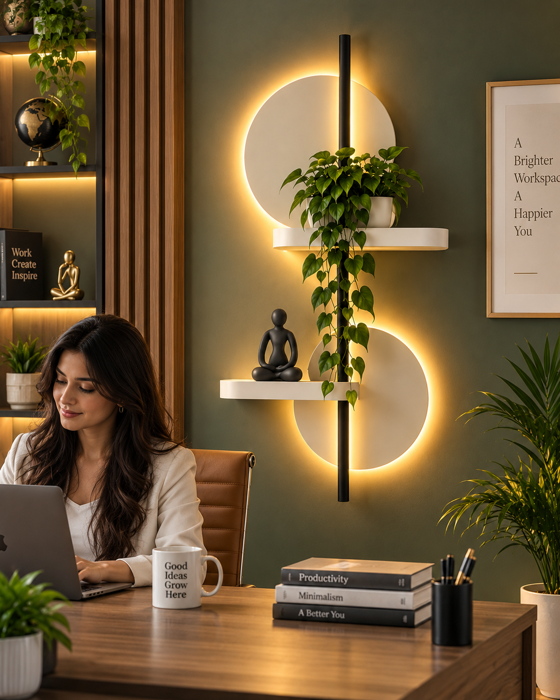 Eclipse LED Wall Shelf