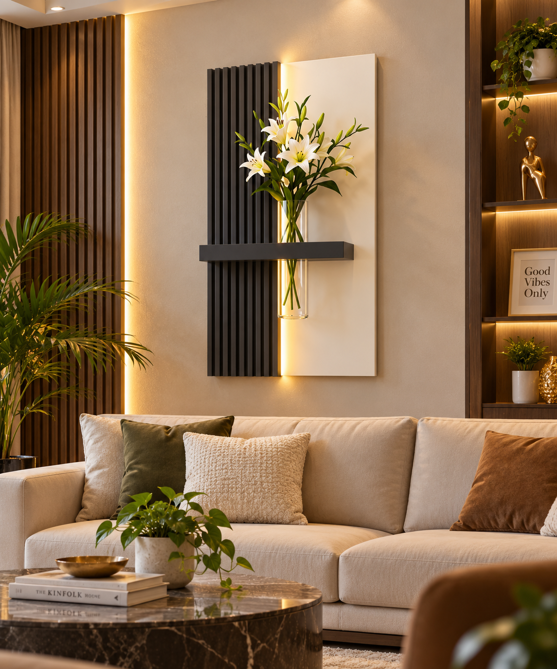 Owesco Wall Decor Decorative LED Modern Art