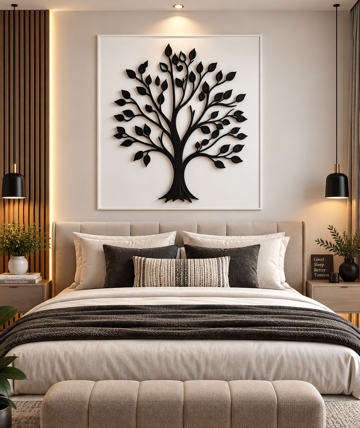Elegant Brown Tree Wall Art 🌿🤎