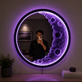 MoonGlow RGB LED Wall Mirror