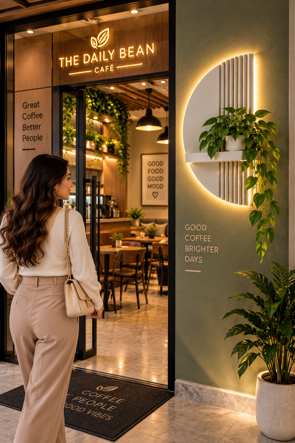 Curve LED Wall Decor