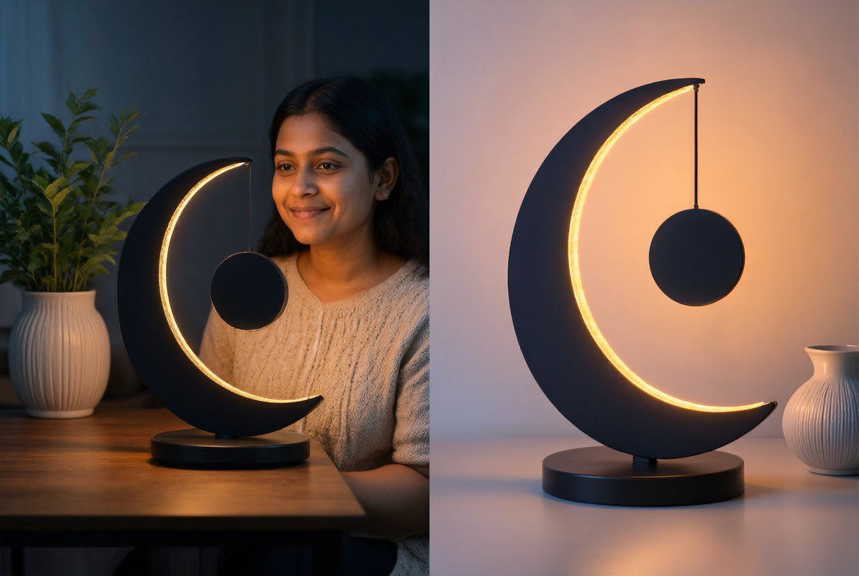 Moon Glow LED Table Lamp