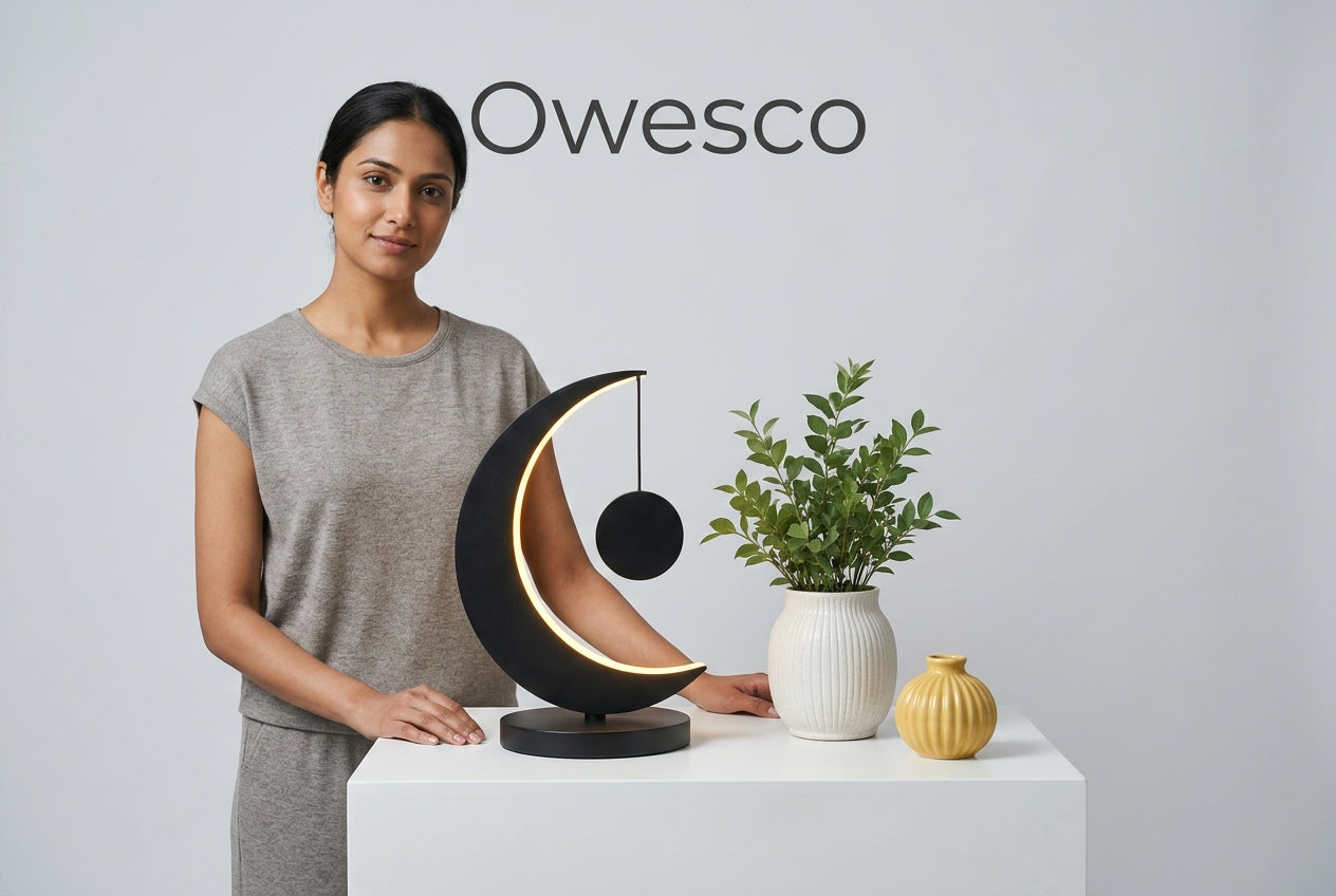 Moon Glow LED Table Lamp