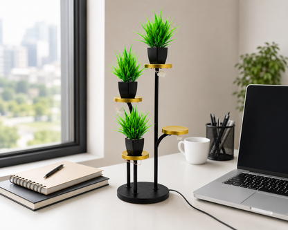 FT 11 Light Buddha Incense & Plant Stand Decor