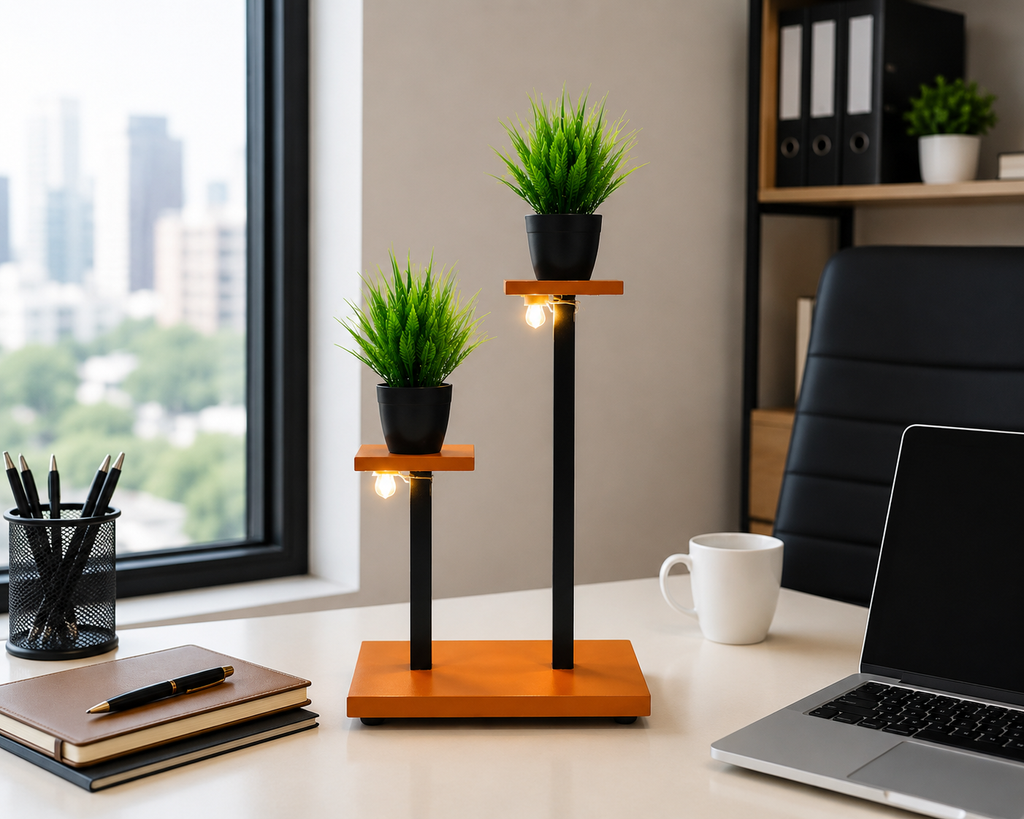 FT3 Light Buddha Incense & Plant Stand Decor