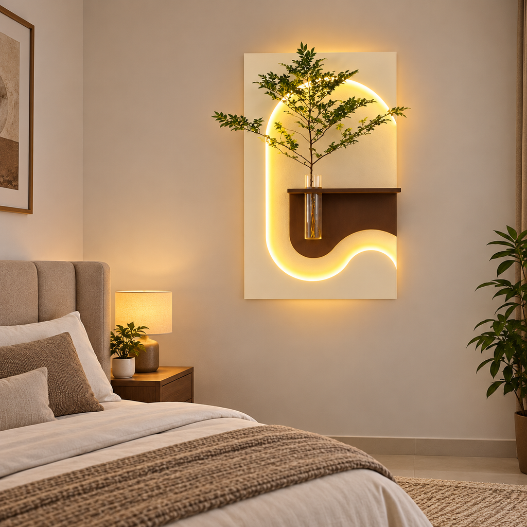 Owesco Wall Decor Decorative LED Modern Art