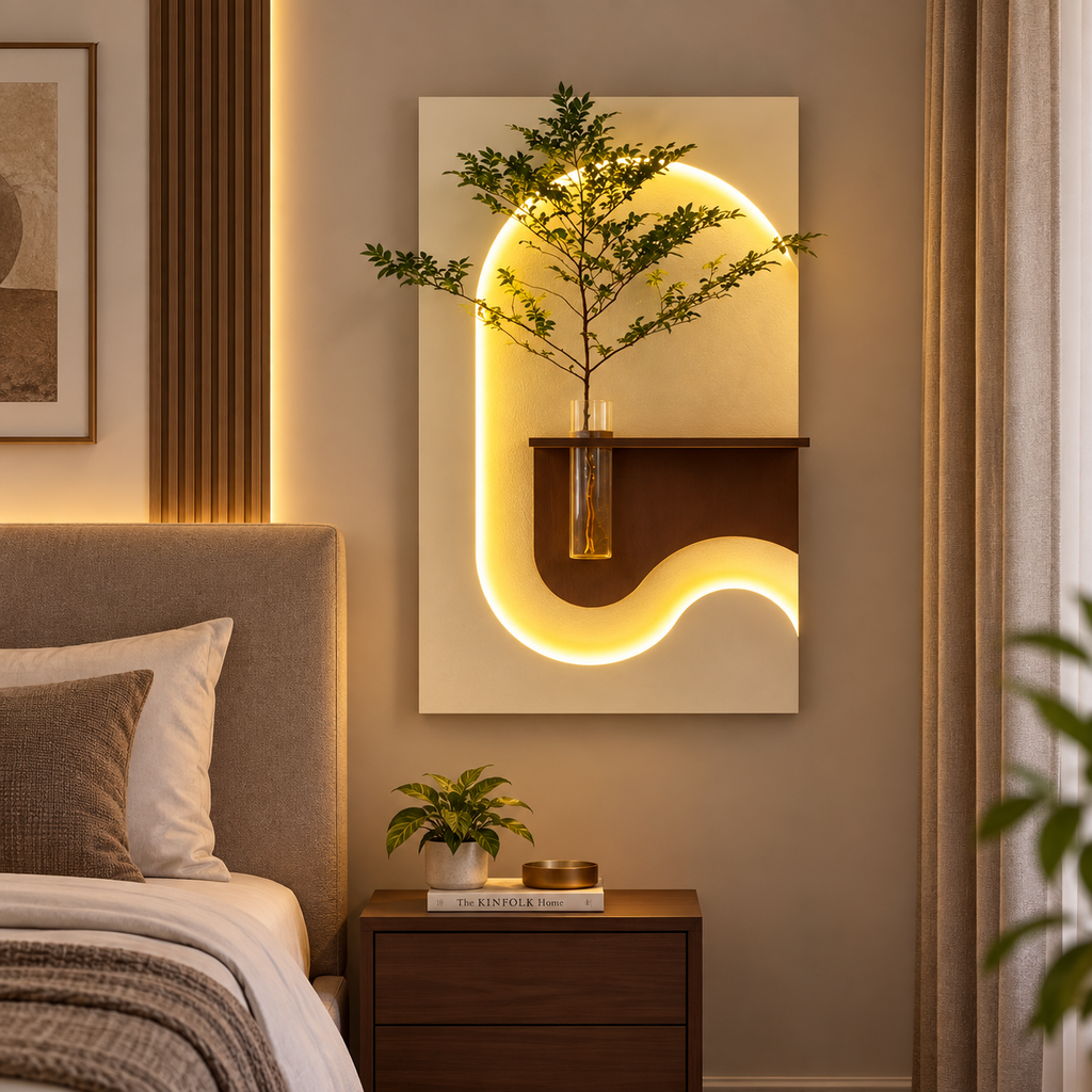 Owesco Wall Decor Decorative LED Modern Art