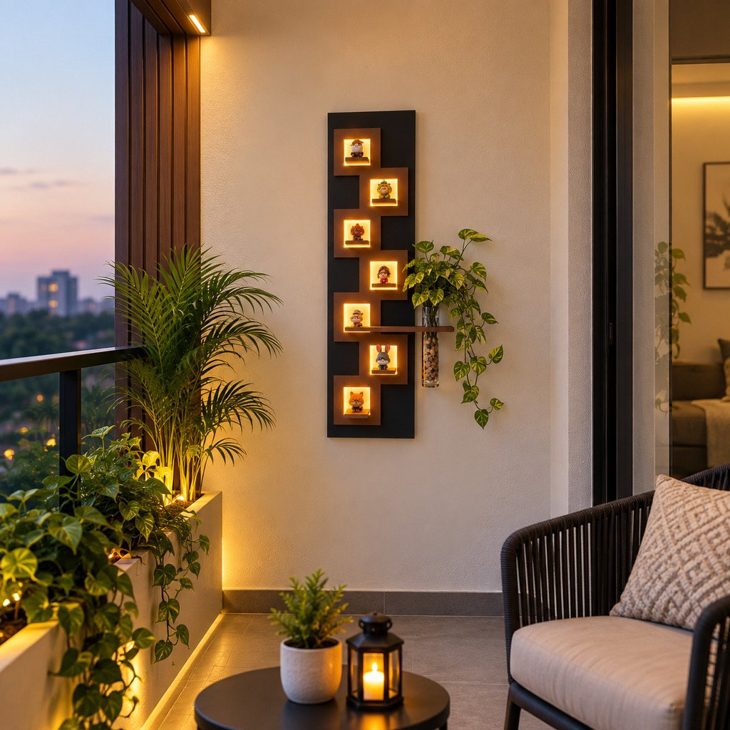 Owesco Wall Decor Decorative LED Modern Art
