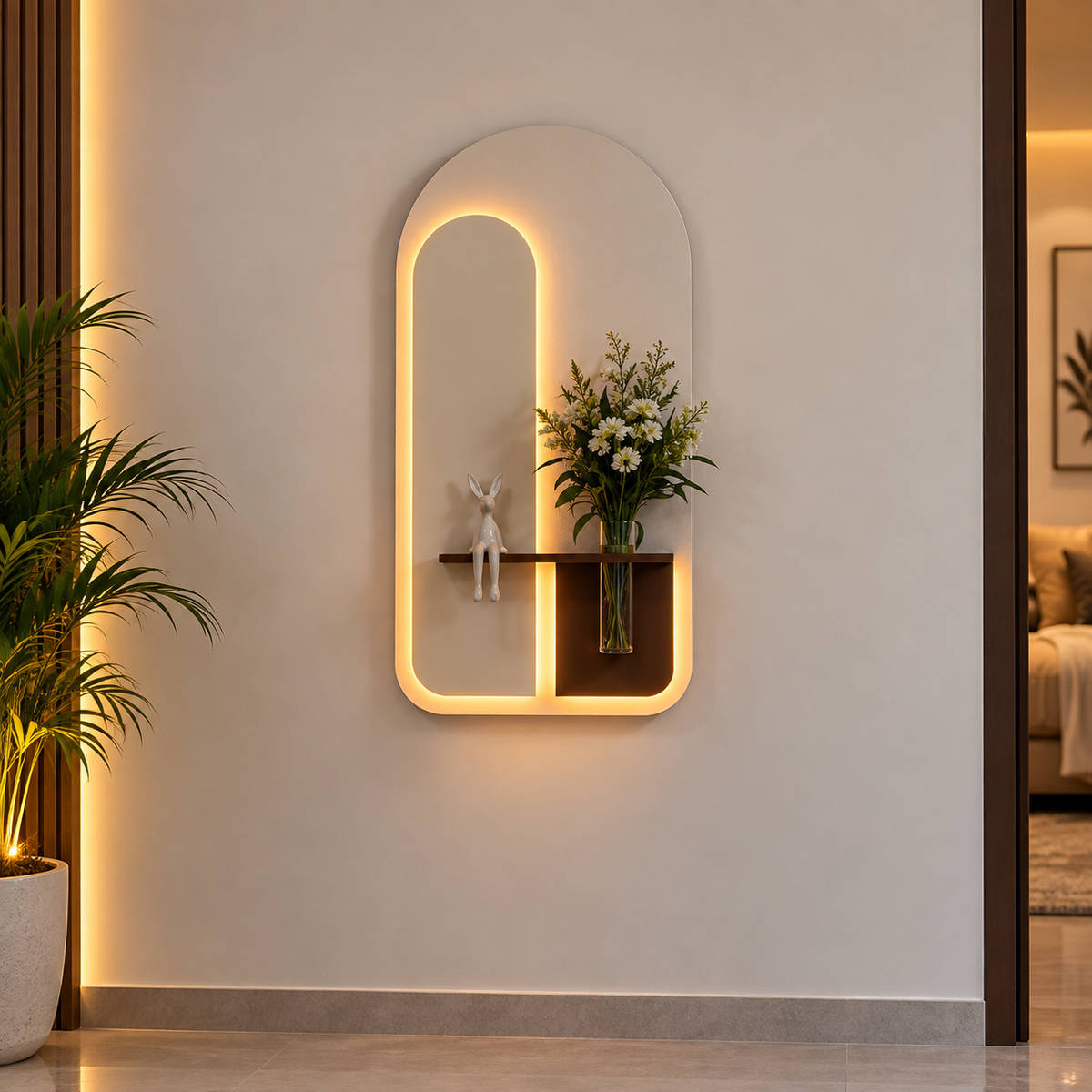 Owesco Wall Decor Decorative LED Modern Art