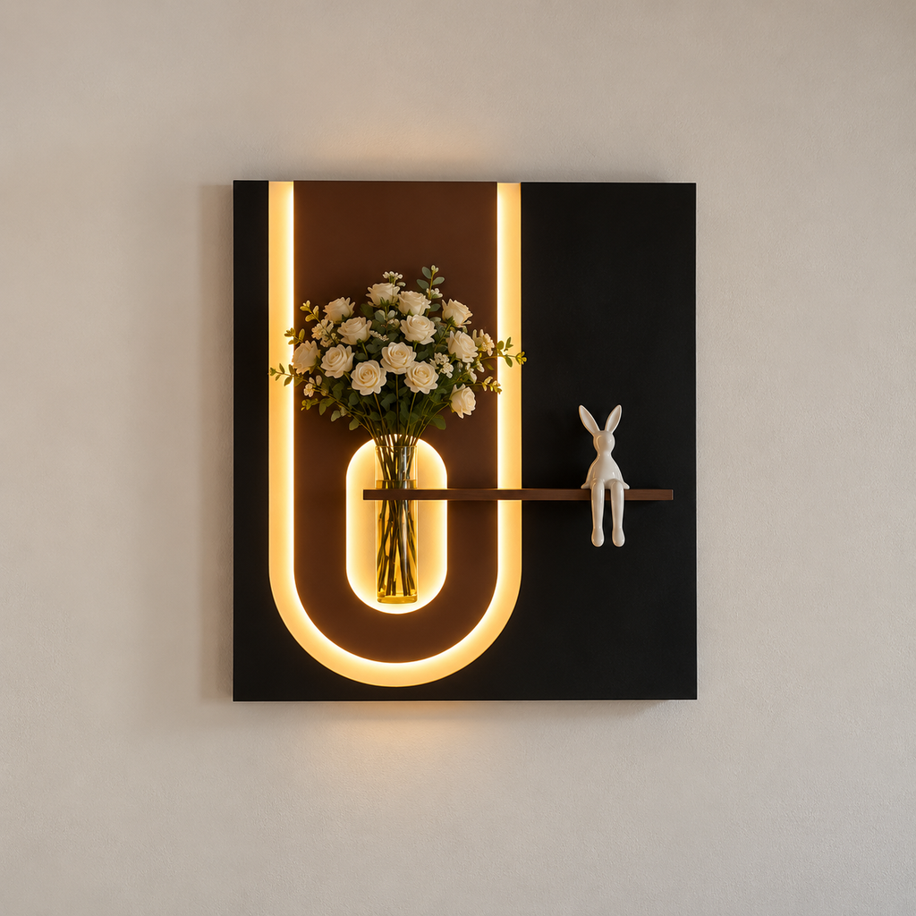 Owesco Wall Decor Decorative LED Modern Art