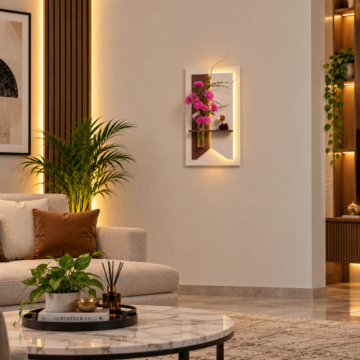 Owesco Wall Decor Decorative LED Modern Art