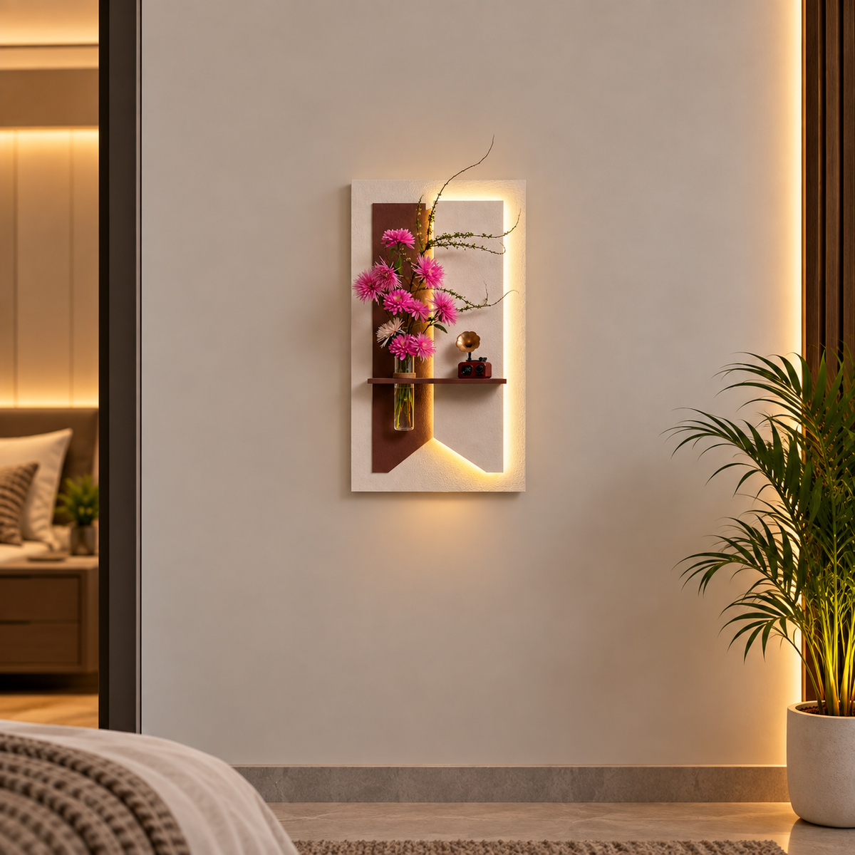 Owesco Wall Decor Decorative LED Modern Art
