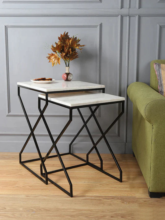 Contemporary End Tables (Set of 2)