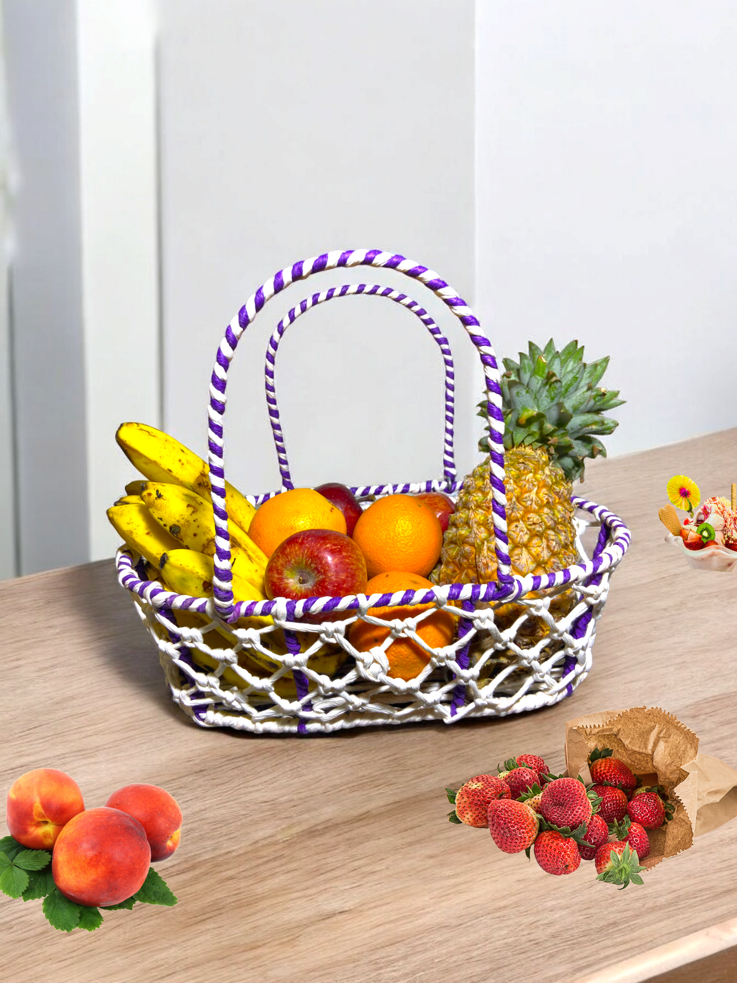 Fruit Basket Storing Fruits, Vegetables, Daily use