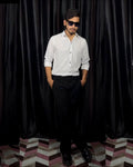 OWESCO Japanese Collection Men’s Minimal Formal Shirt & Tailored Trousers – Classic Power Look