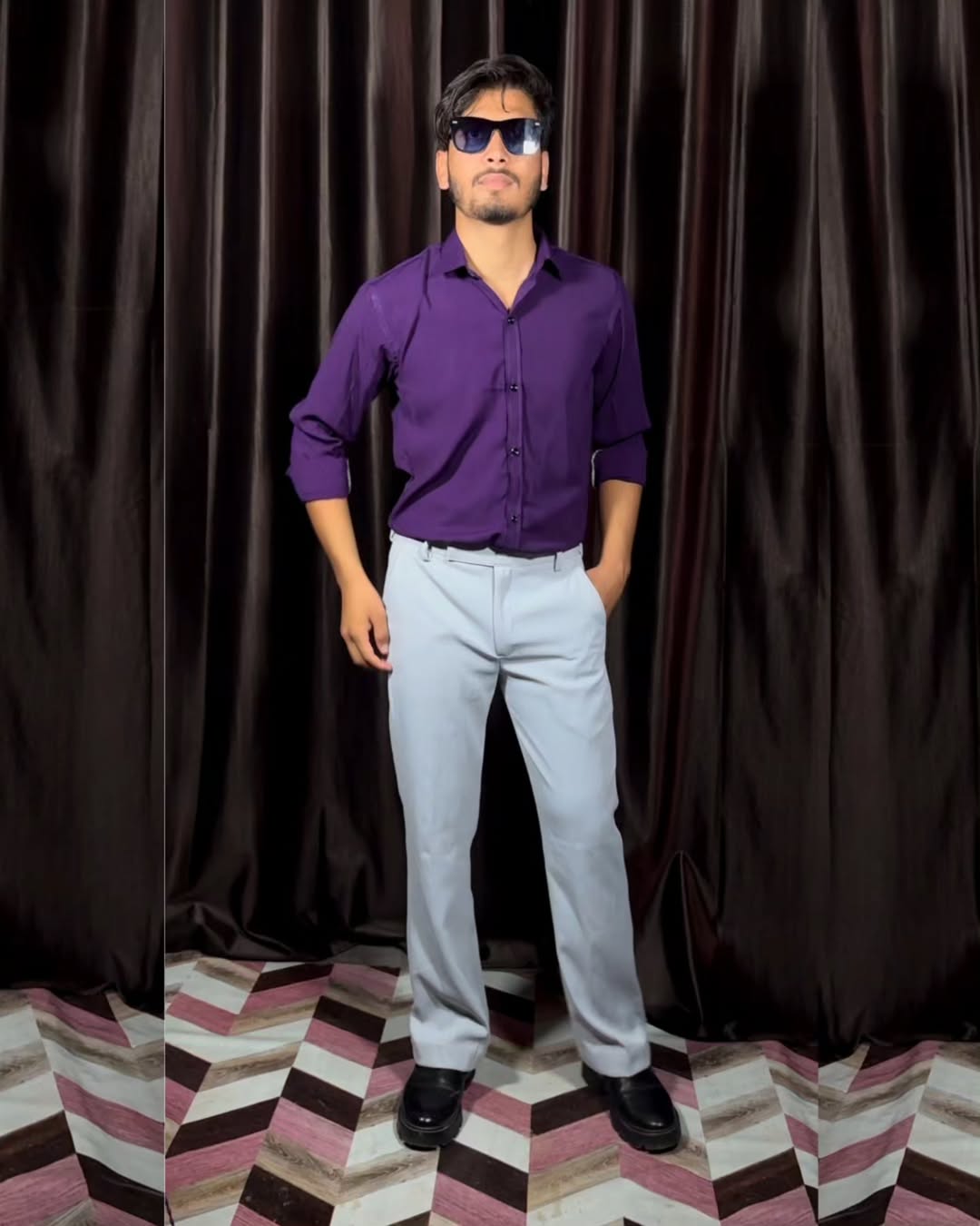 OWESCO Japanese Collection Men’s Minimal Formal Shirt & Tailored Trousers – Modern Smart Look (Copy)