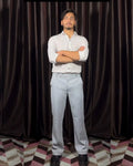 OWESCO Japanese Collection Men’s Minimal Formal Shirt & Tailored Trousers – Elegant Office Wear