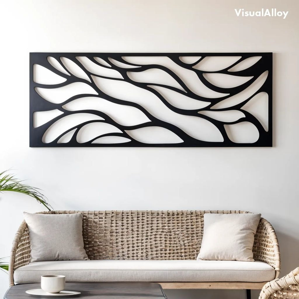 Modern Abstract Black Wall Art ✨