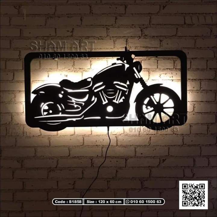 🏍️ Racing Spirit Motorcycle Wall Art