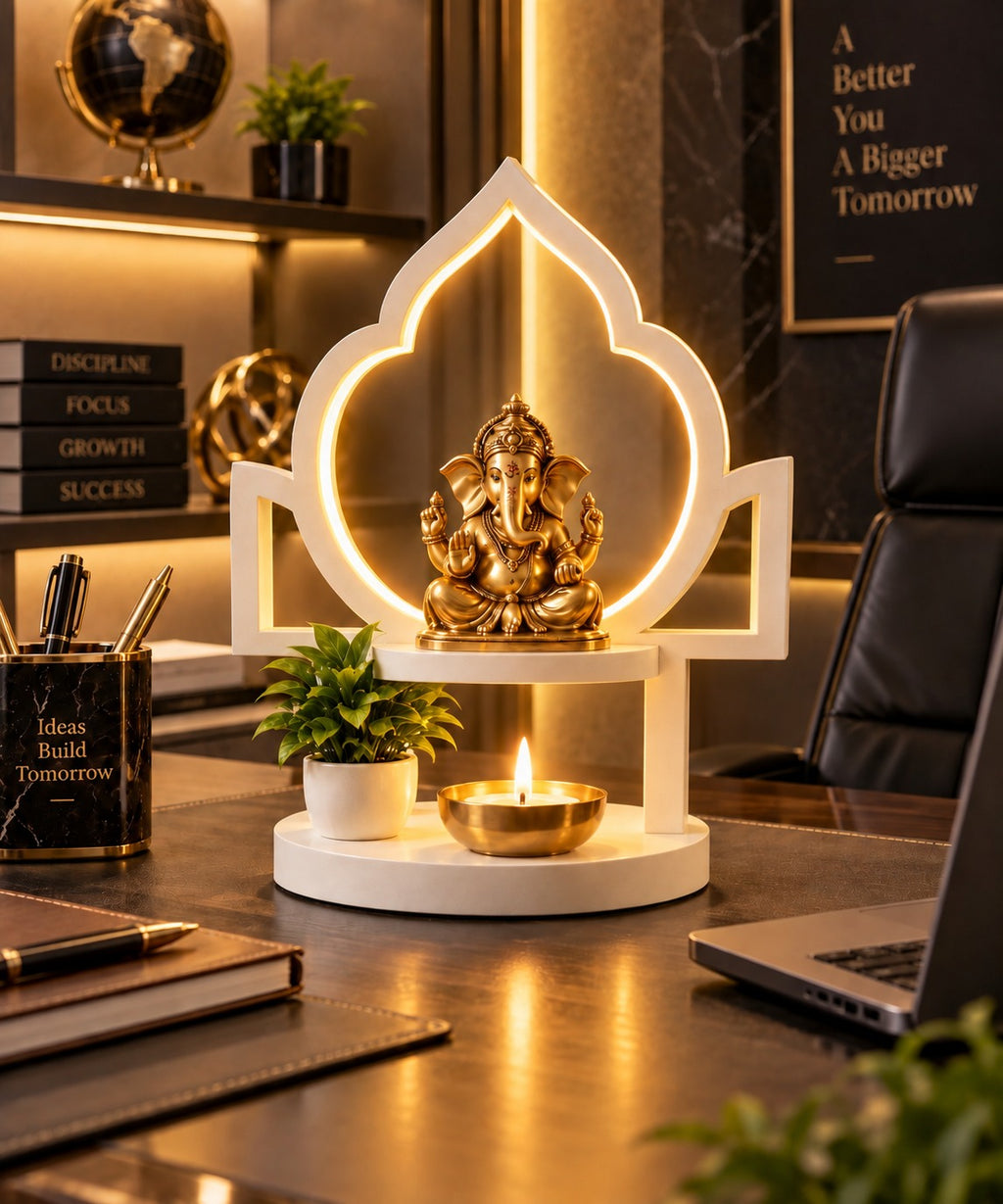 Luxury LED Mini Mandir