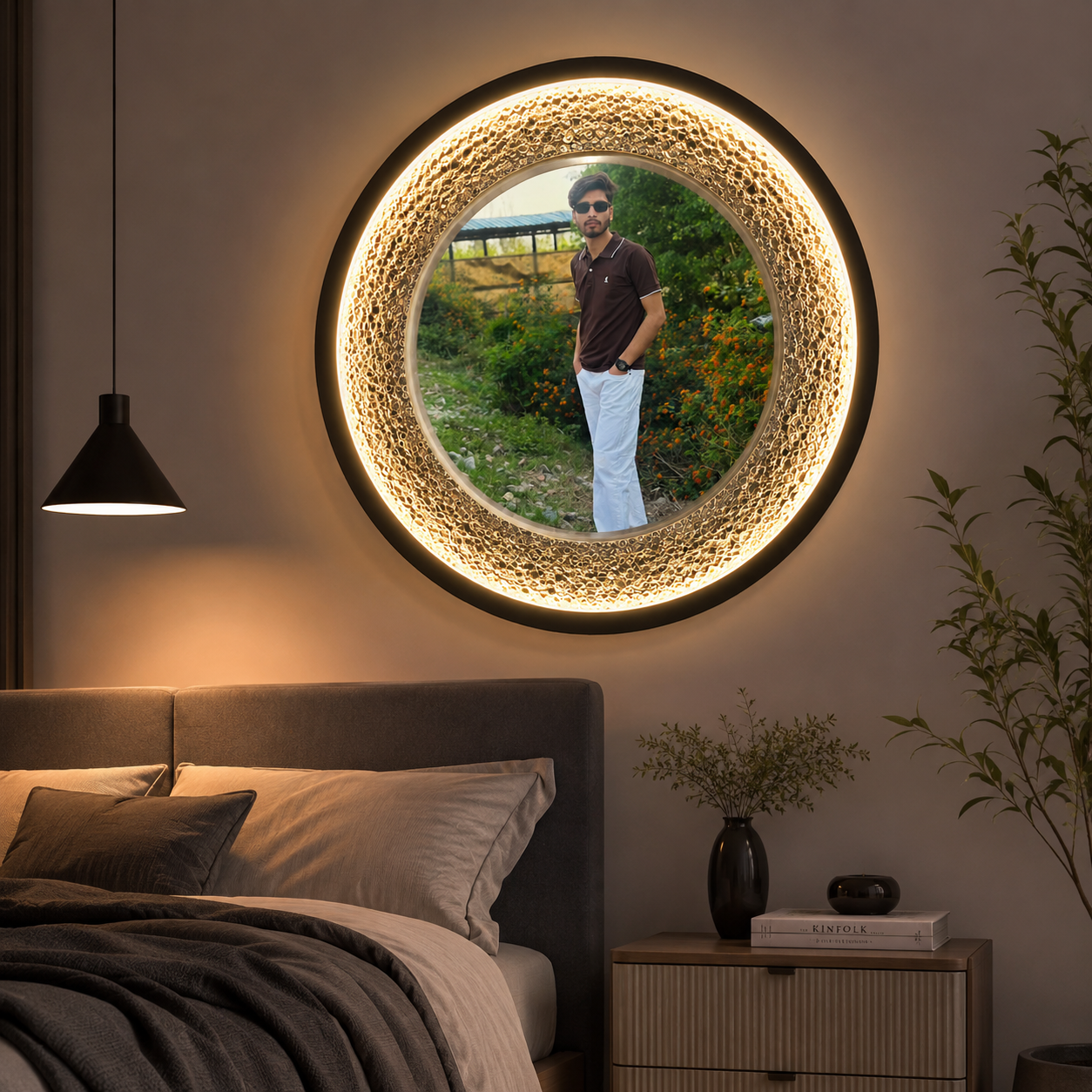 HaloGlow LED Photo Frame