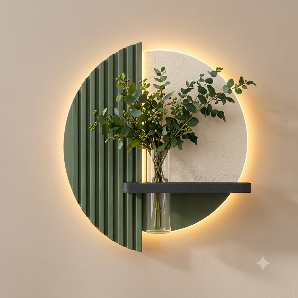 Owesco Wall Decor Decorative LED Modern Art