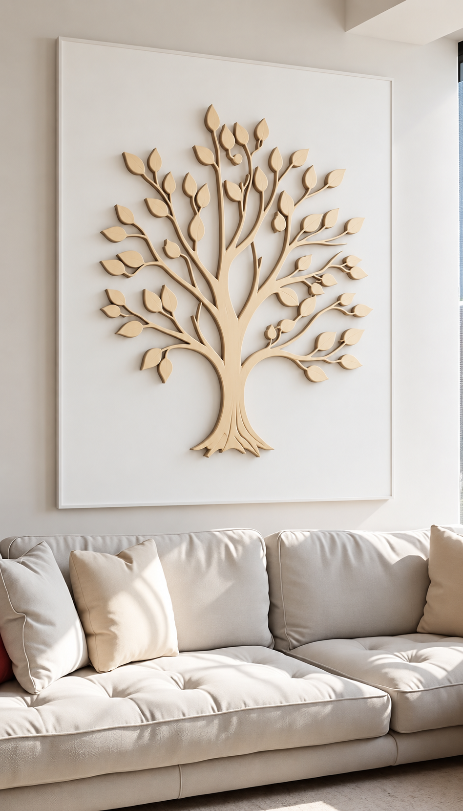 Elegant Brown Tree Wall Art 🌿🤎