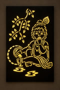 Bal Krishna LED Wall Art – Divine Kanha Backlit Wall Panel