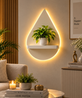 Modern LED Wall Shelf Decor