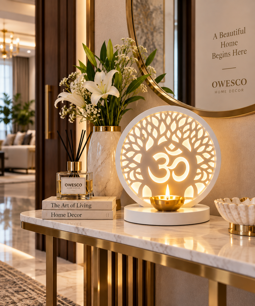 Om Tree of Life LED Lamp